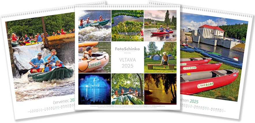 Kalendář | Vltava 2025 | FotoSchinko
