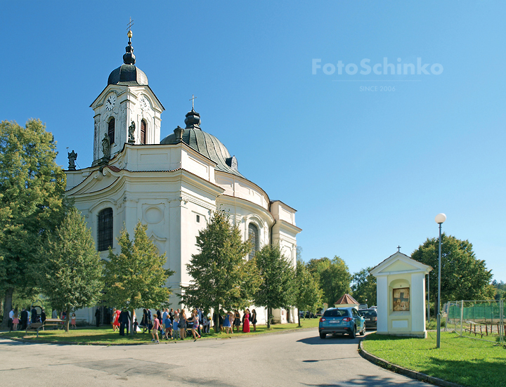 01 | Lenka & Mikuláš | Svatební fotografie kostel Dobrá Voda