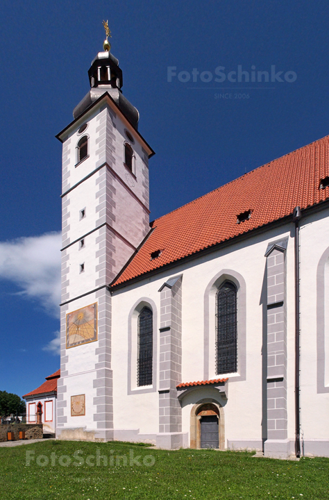 02 | Poutní kostel Nanebevzetí Panny Marie | Kájov