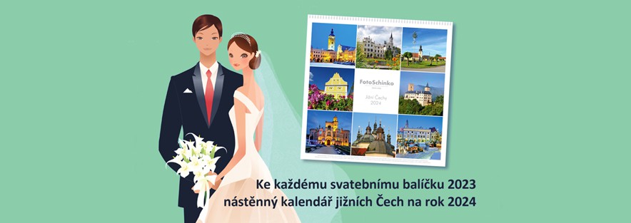 Jan Schinko jr. | Svatební balíčky s kalendářem 2024 | FotoSchinko