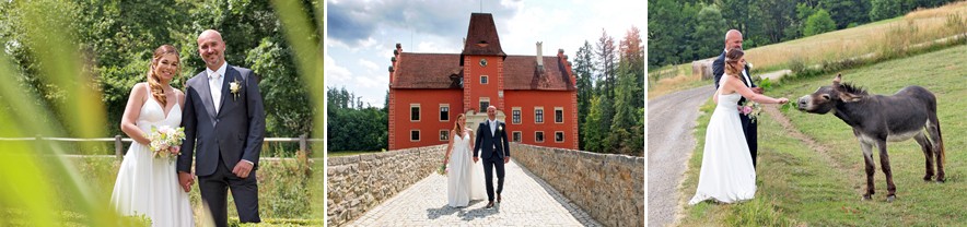 Svatba Michaela & Tomáš | Zámek Červená Lhota | FotoSchinko