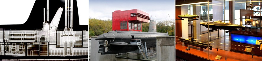 Pařížská ponorka | La Villette | Paříž | FotoSchinko